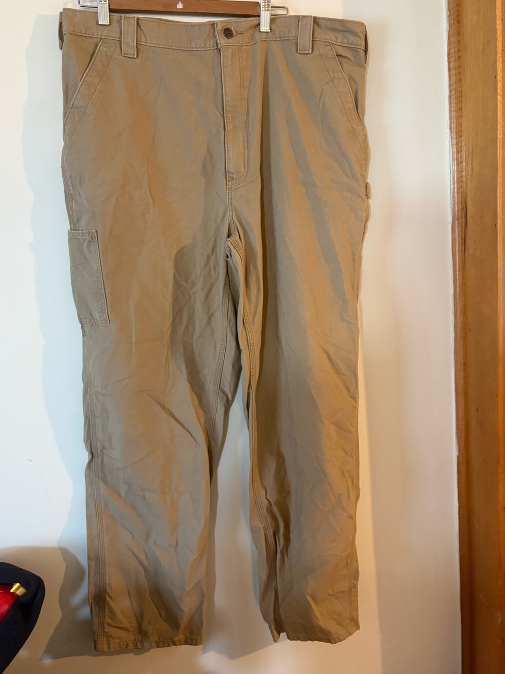 Men's Carhartt Cargo Pants - Khaki 40 x 32